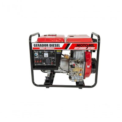Gerador Diesel 5 Kva Mono 110- 60Hz Mdg-5000cle Motomil 220V