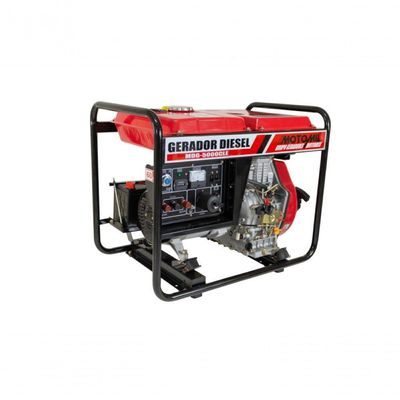 Gerador Diesel 5 Kva Mono 110- 60Hz Mdg-5000cle Motomil 220V