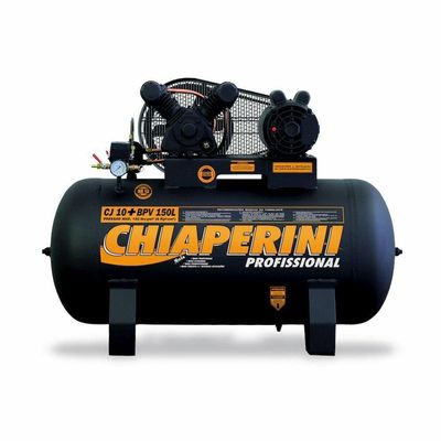 Compressor De Ar B.pressão Mono 2hp 150l 000646 Chiaperini