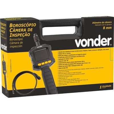 Boroscópio Câmera De Inspeção 8mm Vonder