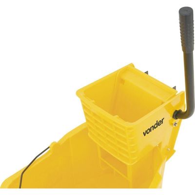 Carro Balde Limpeza Com Espremedor 32 Litros Bev3200 Vonder