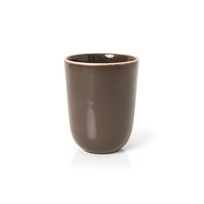 Caneca Copa E Cia Vivant Em Cerâmica Mocca