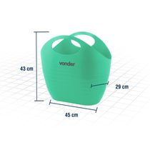 Bolsa Plástica Multiuso 20 Litros Verde Vonder