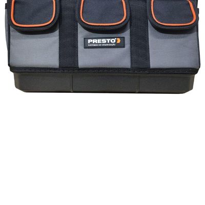 Bolsa De Ferramentas 15 Para Eletrecista 3 Bolsos Presto