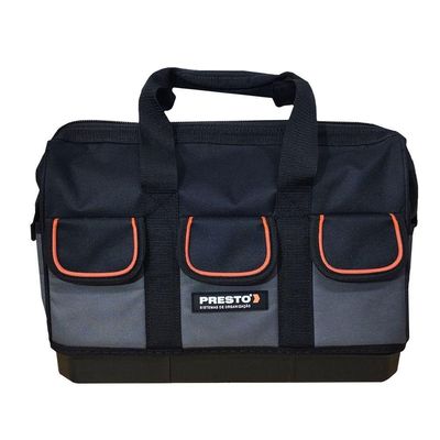 Bolsa De Ferramentas 15 Para Eletrecista 3 Bolsos Presto
