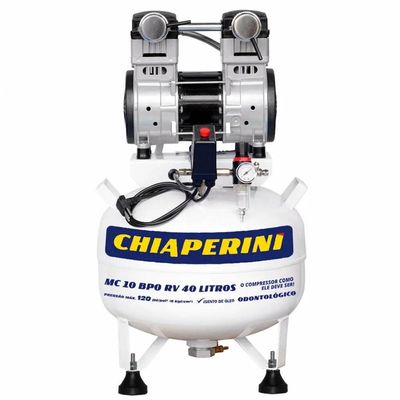 Motocompressor Odontológico S-óleo 40l Mc10 Chiaperini 110V