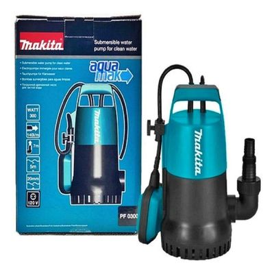 Bomba Elétrica 300W Para Água Limpa Pf0300 Makita 110V