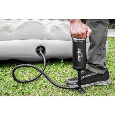 Bomba De Ar Manual 30cm Para Infláveis Vonder