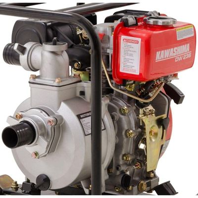 Motobomba Kawashima Dw-236 2'' Diesel 4,2hp 211cc 2,5 Litros