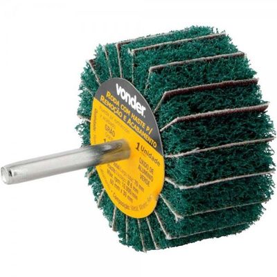 Roda Com Haste Remoção-acabamento 80x35mm G180 Vonder