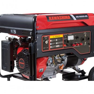 Gerador à Gasolina Kawashima Gg8000-es 8,0kw Mono Bivolt