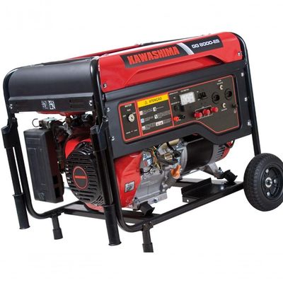 Gerador à Gasolina Kawashima Gg8000-es 8,0kw Mono Bivolt