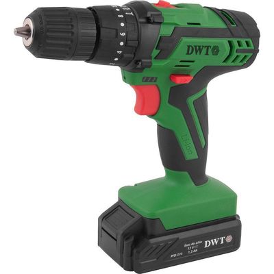 Furadeira Impacto à Bateria 12V Fonte Biv Pfd074 Dwt