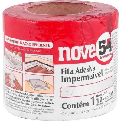 Fita Adesiva Impermeavel 10cmx10m - Nove54