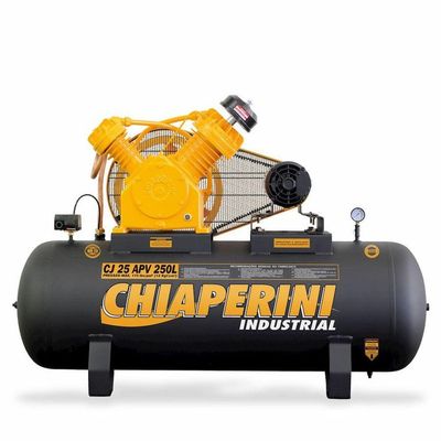 Compressor De Ar A.pressão Tri Aberto 5hp 250l Chiaperini