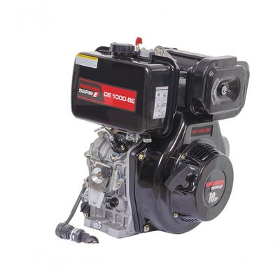 Motor Estac Diesel De-1000be 418cc 10hp P. Elétrica 5,5l