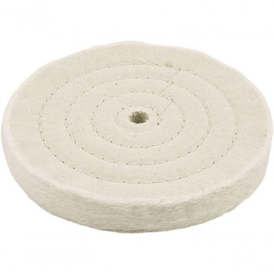 Roda De Pano 6x5-8 Furo 10mm Para Polimento Vonder