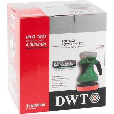 Politriz Orbital 18V Sem Bateria-carregador Ipld1821 Dwt
