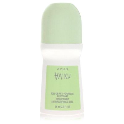 Desodorante Feminino Avon Haiku Antitranspirante Roll On 75 Ml