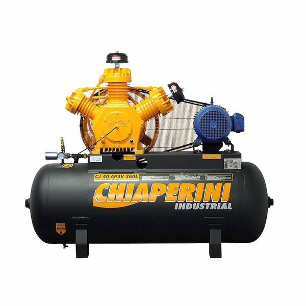 Compressor De Ar A.pressão Tri Fechado 10hp 360l Chiaperini