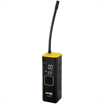 Compressor Automotivo 12V E Bateria Portatil Cav 128 Vonder