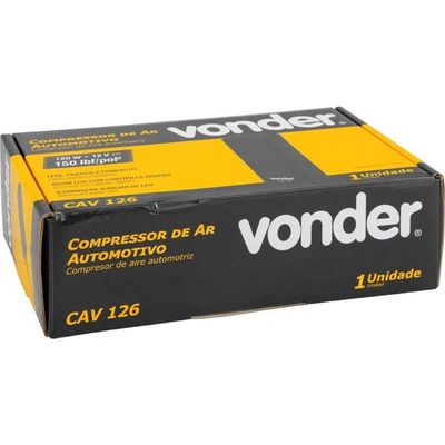 Compressor Automotivo 12V Portatil Cav126 Vonder