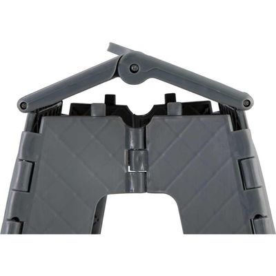 Banqueta Plástica Dobrável 360 Mm Cinza Vonder