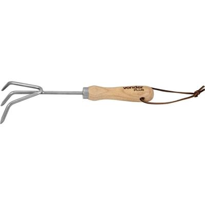 Ancinho 3 Dentes Inox Para Jardim Vonder Plus