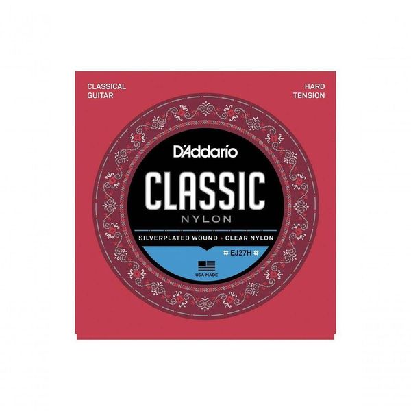 Encordoamento Para Violão Nylon Classic Ej27h