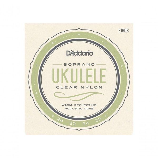 Encordoamento Nylon Ukulele Soprano Ej65s