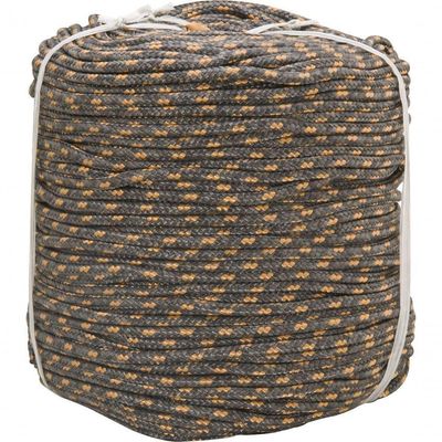 Corda Multifilamento Trançada 14,0mm 16,0kg 115 Metros Cinza
