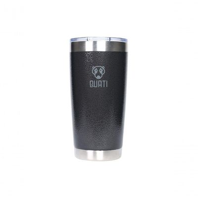 Copo Térmico Quati Com Tampa 591ml Preto - Cpct591