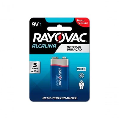 Bateria Alcalina 9v Com 1 20984
