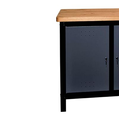 Bancada Profissional Fechada 1,50 Metros Dark Presto