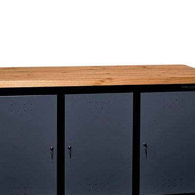 Bancada Profissional Fechada 1,50 Metros Dark Presto