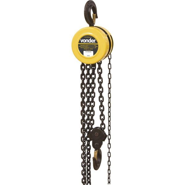 Talha Manual 2,0 Ton Elev 3,0 M Vonder