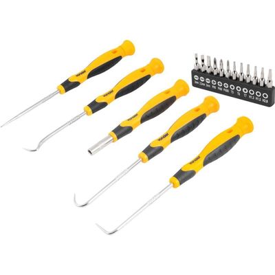 Bits-ponteira + Ganchos Com 17 Peças - Vonder