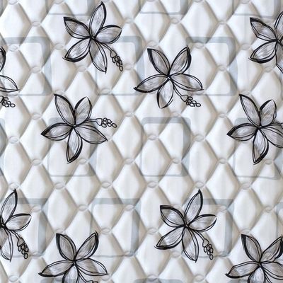 Colchão de Casal Probel Guarda Costas Premium Hiper Firme Espuma D20, 28 e 40 22x138x188cm - Branco/Preto