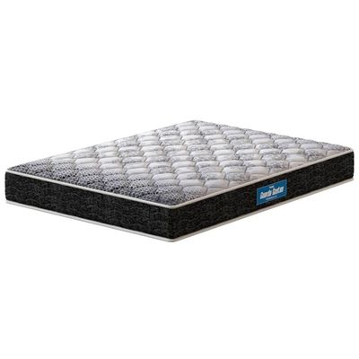 Colchão de Casal Probel Guarda Costas Promiddle Espuma D28 22x138x188cm - Branco/Preto