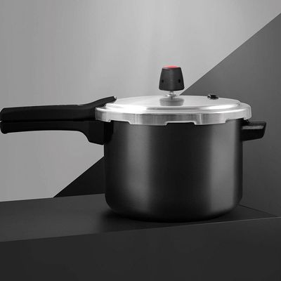Panela de Pressão 4,5L Panelux Magnific em Alumínio com Antiaderente PTFE - Grafite