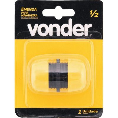 Emenda Para Mangueira Jardim 1-2 Plástico Vonder