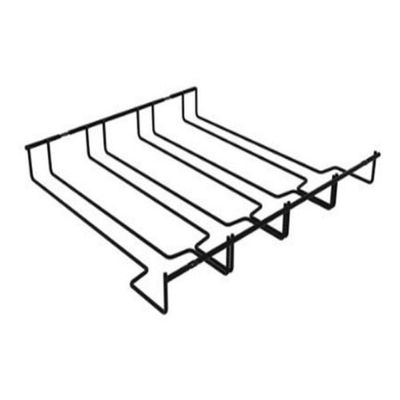 Suporte Fixo Para Taças 34x3,5x29cm Preto Elegance Di Carlo
