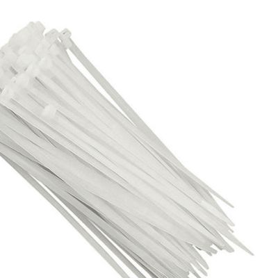 Abracadeira de NYLON Western 3,6 X 15CM com 100 Unidades Branco