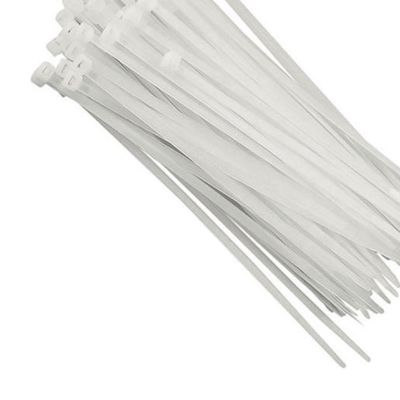 Abracadeira de NYLON Western 3,6 X 15CM com 100 Unidades Branco