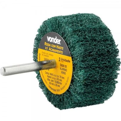 Roda Com Haste Para Acabamento 80x35mm G180 Vonder