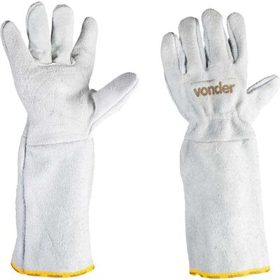 Luva Raspa Com Reforço Palma 15 Cm Petrol Vonder