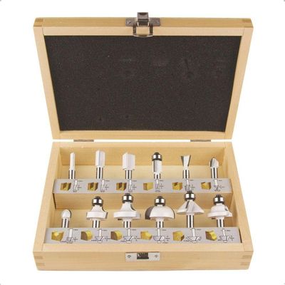 Kit De Fresas Encaixe De 1-4'' 12 Peças Makita