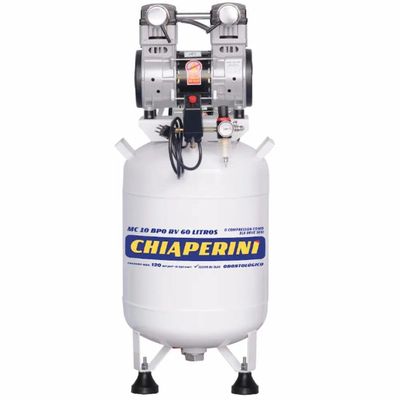 Motocompressor Odontológico S-óleo 60l Mc10 Chiaperini 110V