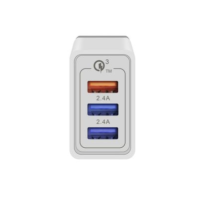 Carregador Turbo Triplo - Branco - Gorila Shield