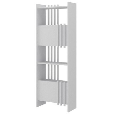 Estante Para Escritório Home Office Multiuso 2 Portas Sheld A02 Terraza - Lyam Decor